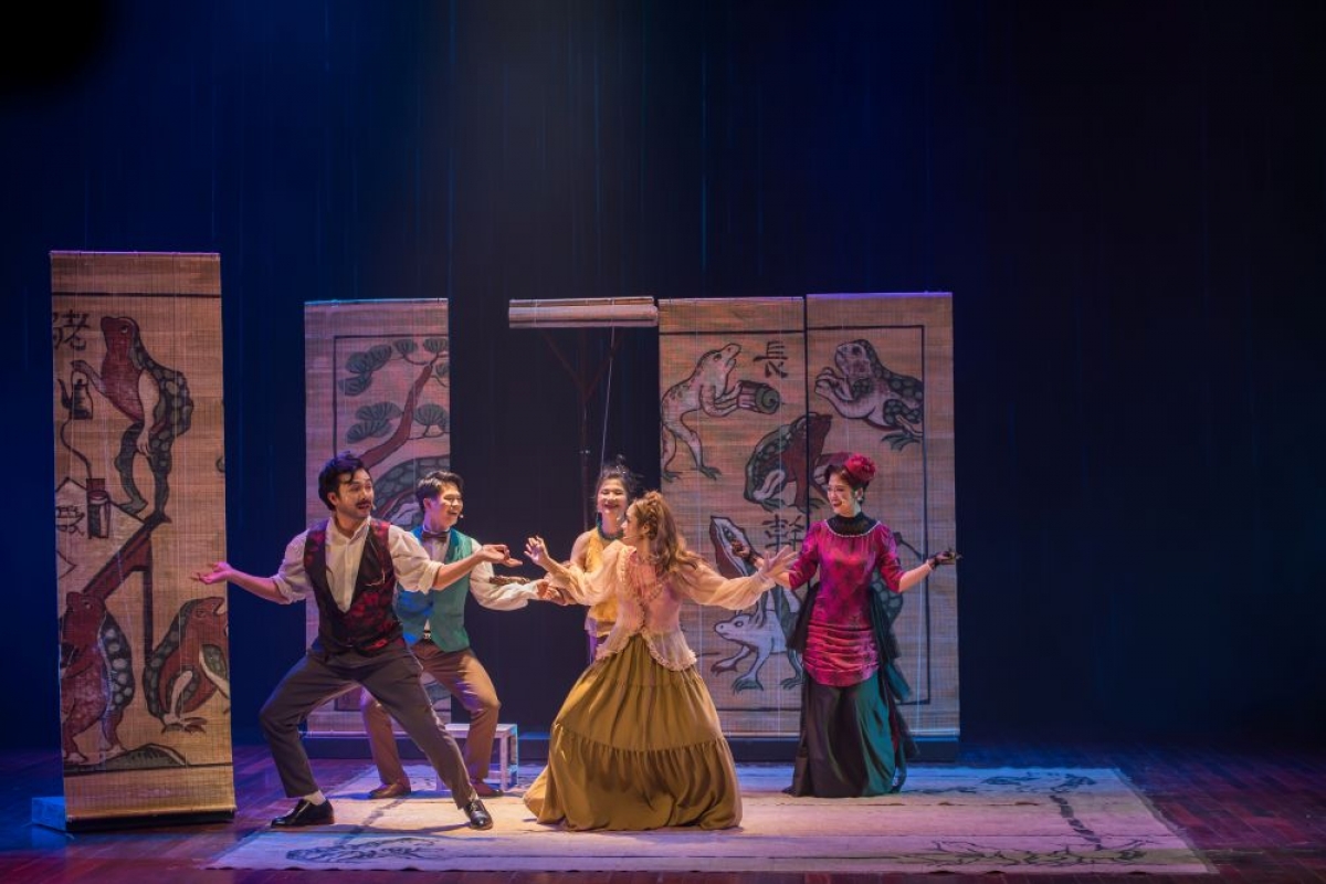 Một cảnh trong vở diễn.