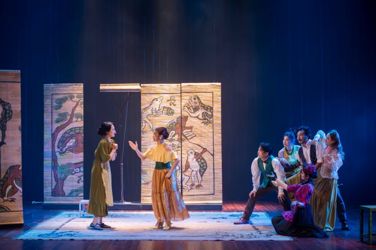 Một cảnh trong vở diễn.