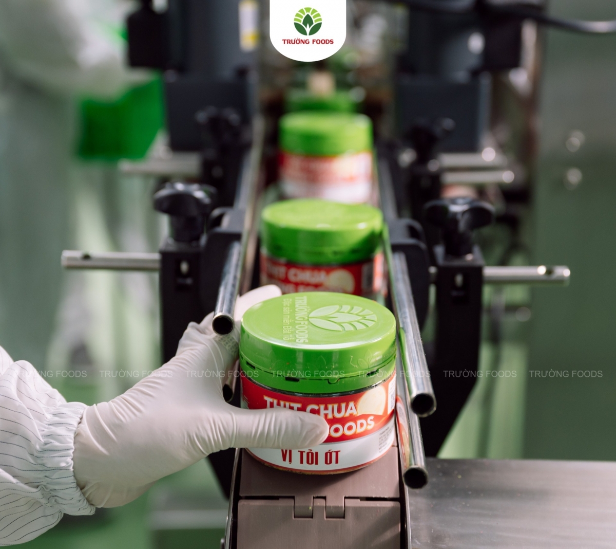 Hiện nay, nhiều cơ sở sản xuất thịt chua ở Phú Thọ mở rộng đầu tư cho quy trình đạt chuẩn vệ sinh an toàn thực phẩm quốc tế ISO2200. Ảnh Trường Foods.