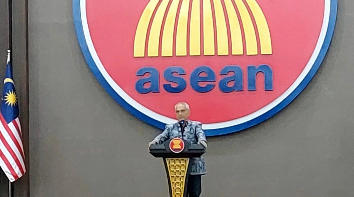 ประธานาธิบดีติมอร์-เลสเตกล่าวปราศรัย ณ คณะเลขาธิการอาเซียน