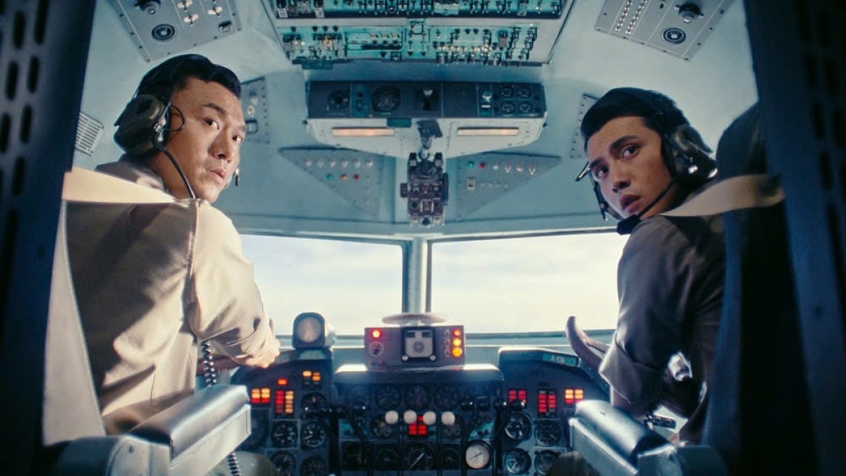 Cảnh trong phim Tử chiến trên không - đạo diễn Hàm Trần.