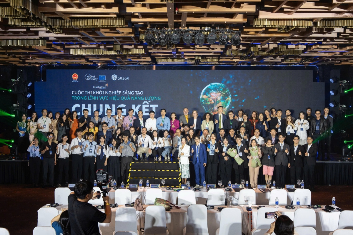 Demo Day chương trình Thúc đẩy khởi nghiệp sáng tạo trong lĩnh vực hiệu quả năng lượng (AIS4EE), tháng 4 năm 2025.