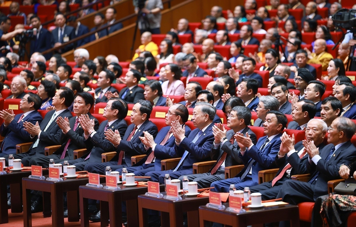 Panorama upacara pembukaan tersebut (Foto: Duong Giang/VNA)