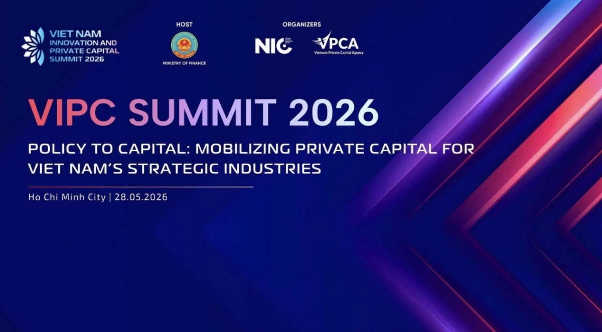 Diễn đàn Đầu tư Đổi mới sáng tạo Việt Nam 2026 (VIPC 2026) dự kiến ngày 28/5 tới. Ảnh: Ban tổ chức