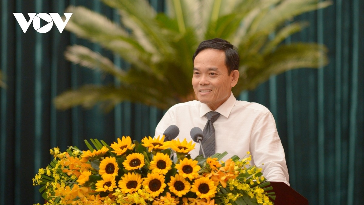 Tran Luu Quang, secretario del Comité del Partido Comunista de Vietnam en Ciudad Ho Chi Minh. Foto: Ha Khanh/ VOV