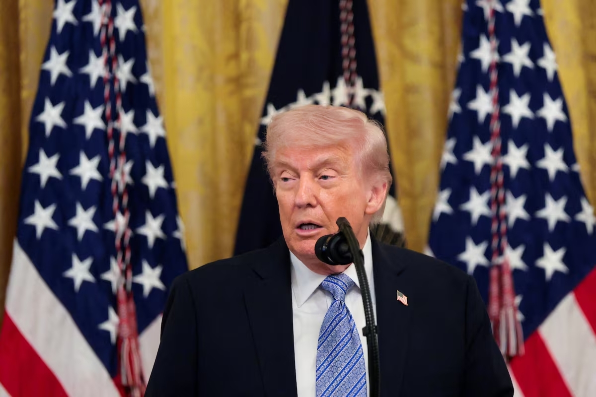Le président des États-Unis Donald Trump. Photo: REUTERS/Kylie Cooper