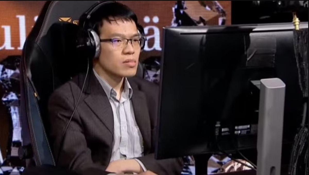 El ajedrecista vietnamita Le Quang Liem. Foto: Esport.vn