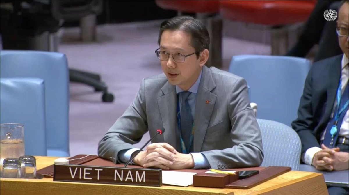  L’ambassadeur Dô Hùng Viêt, chef de la Mission permanente du Vietnam auprès de l’ONU. Photo: Mission permanente du Vietnam auprès de l'ONU