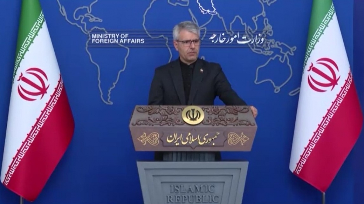 Juru bicara Kementerian Luar Negeri Iran, Esmaeil Baqaei. Sumber: REUTERS