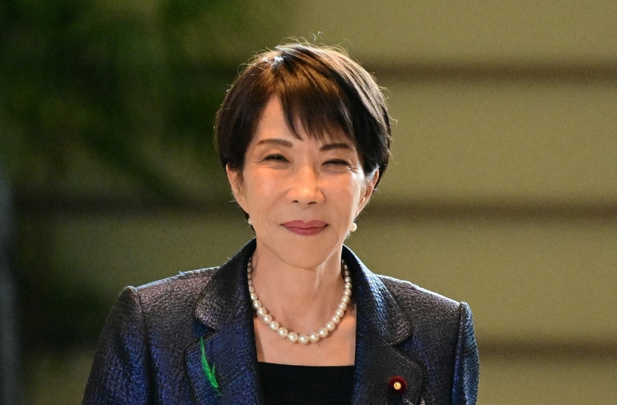 日本の高市早苗首相（写真：Philip Fong/REUTERS）