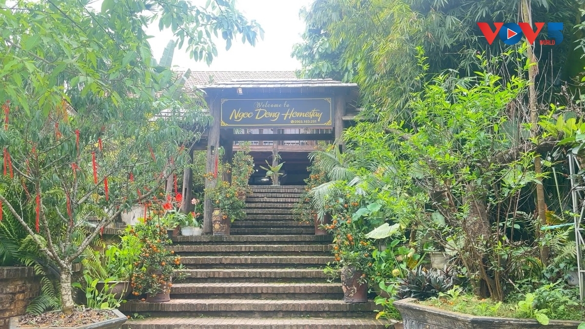 Ngoc Dong homestay in Phu Tho province (Photo: The Hung/VOV5)