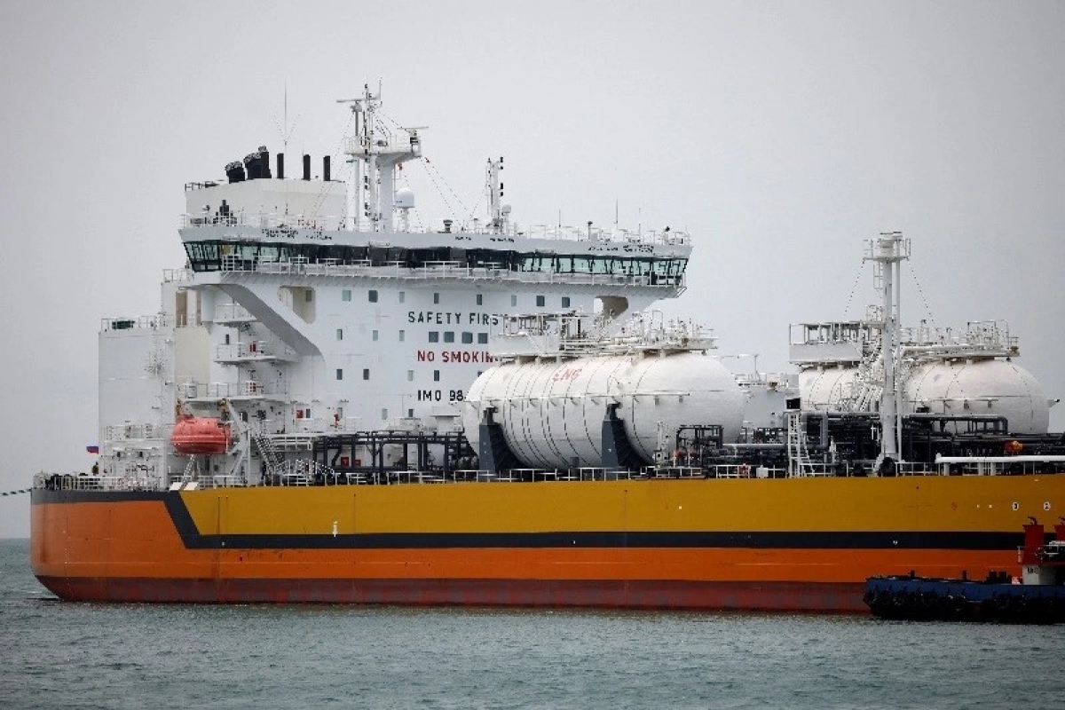 Un petrolero ruso en un puerto indio en 2024. Foto: REUTERS
