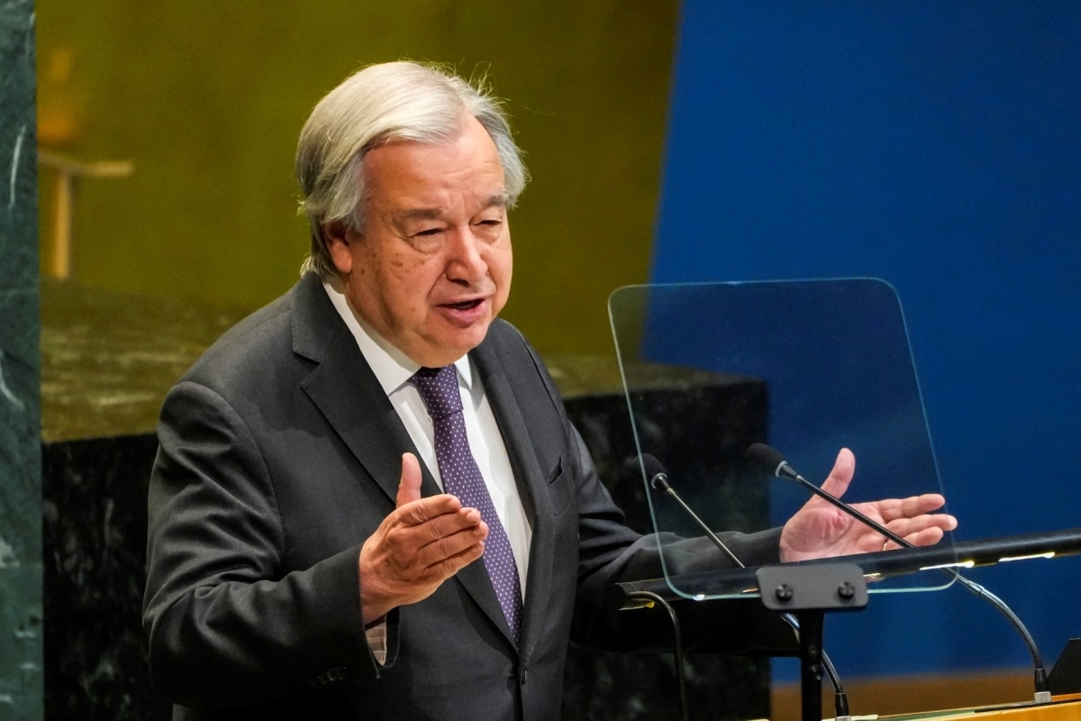 El secretario general de las Naciones Unidas, António Guterres. Foto: REUTERS/Eduardo Muñoz
