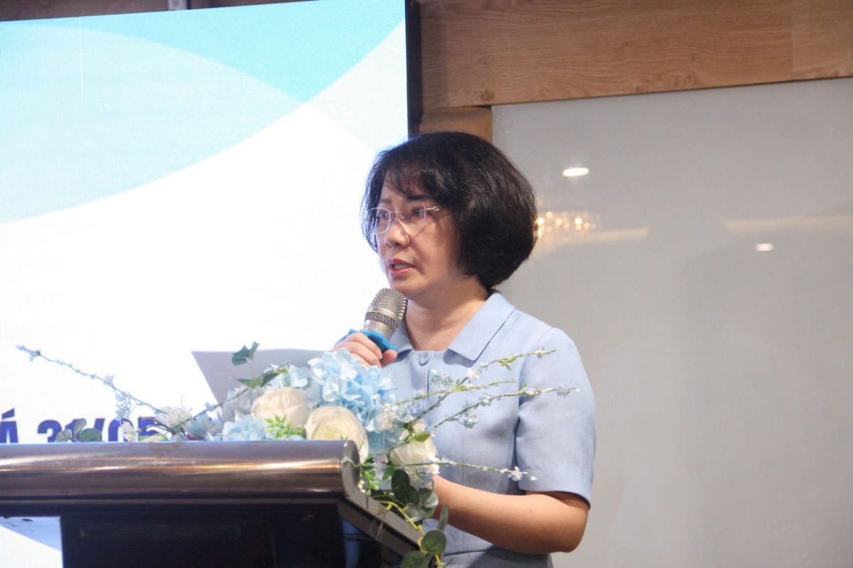 보건부 산하 담배해독기금(VNCDS)의 부국장 판 타인 하이(Phan Thị Hải) 석사/의사<br>
(사진: daibieunhandan.vn)