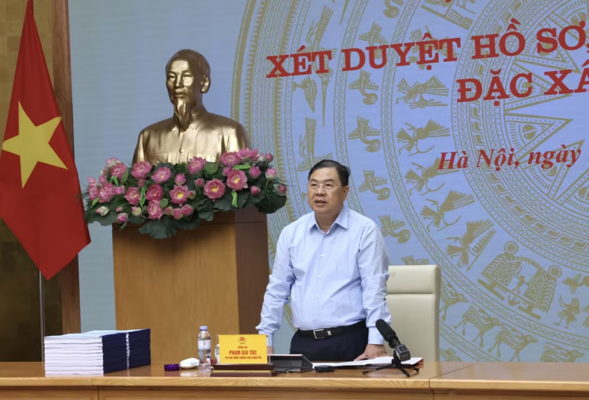 รองนายกรัฐมนตรี ฝาม ยา ตุ๊ก (Lâm Khánh/TTXVN)