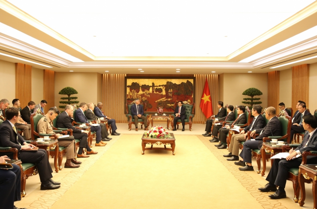 Quang cảnh buổi tiếp. Ảnh: VGP