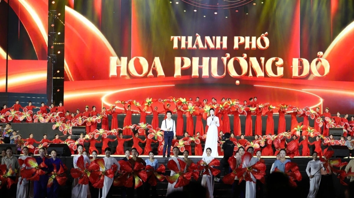 Chương nghệ thuật khai mạc. Ảnh: VOV