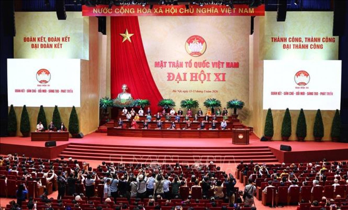 ベトナム祖国戦線第11回全国代表大会、ハノイの国家会議センターで予備会議を開催（写真：TTXVN）