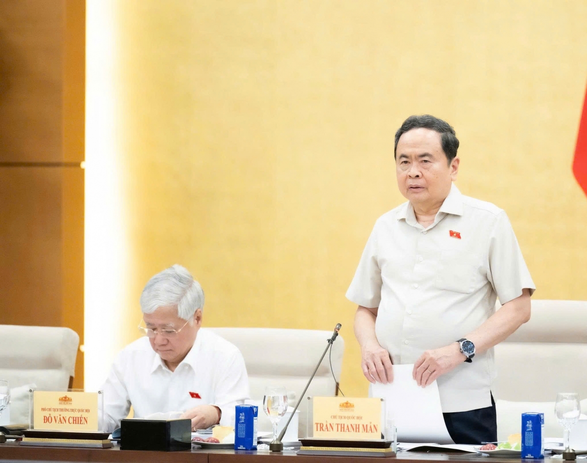  Le président de l’Assemblée nationale du Vietnam, Trân Thanh Mân. Photo: VOV