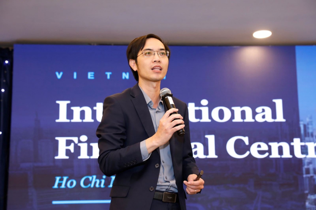 ホーチミン市国際金融センター運営機関のグエン・フー・フアン副会長(写真:TTXVN)