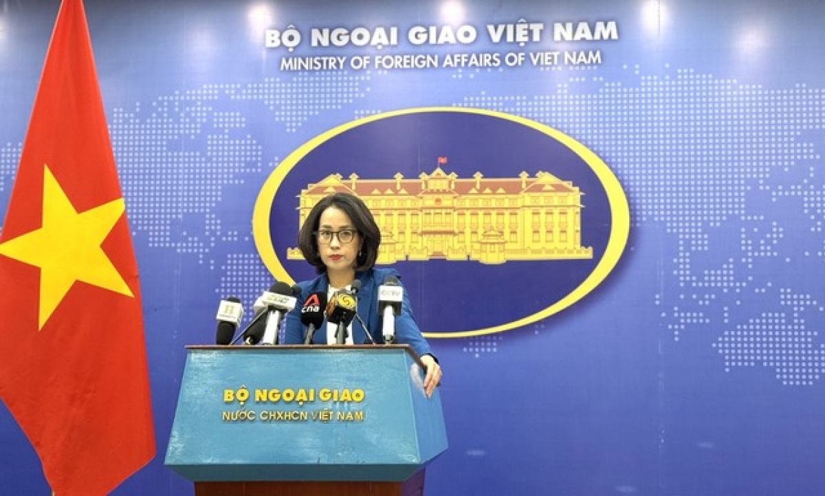 Người phát ngôn Bộ Ngoại giao Phạm Thu Hằng - Ảnh: TH/VGP