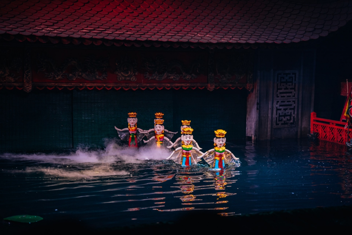 水上人形劇、ベトナムを代表する伝統芸能（写真：Vietnam+）