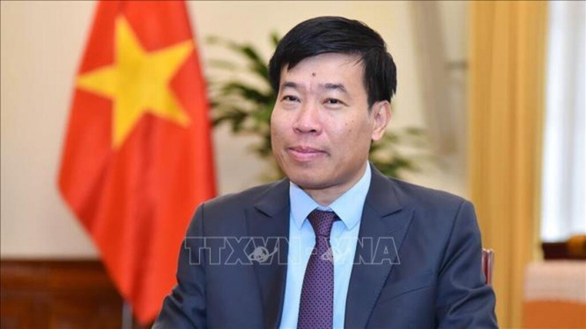 Le vice-ministre vietnamien des Affaires étrangères, Nguyên Manh Cuong. Photo: TTXVN