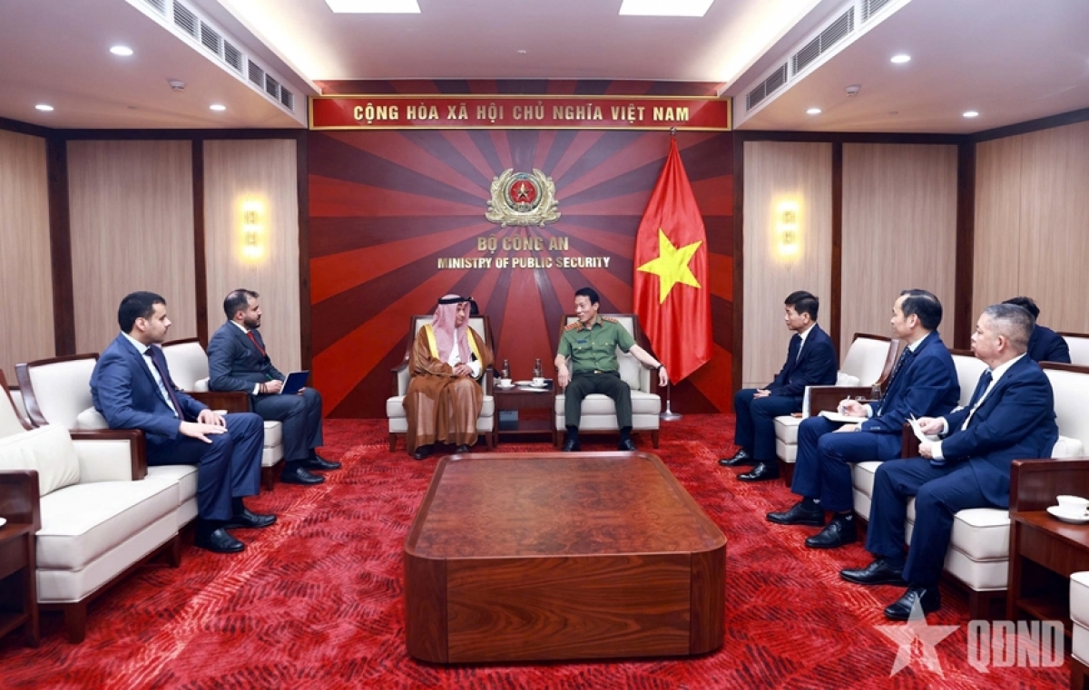 Quang cảnh buổi tiếp. Ảnh: qdnd.vn