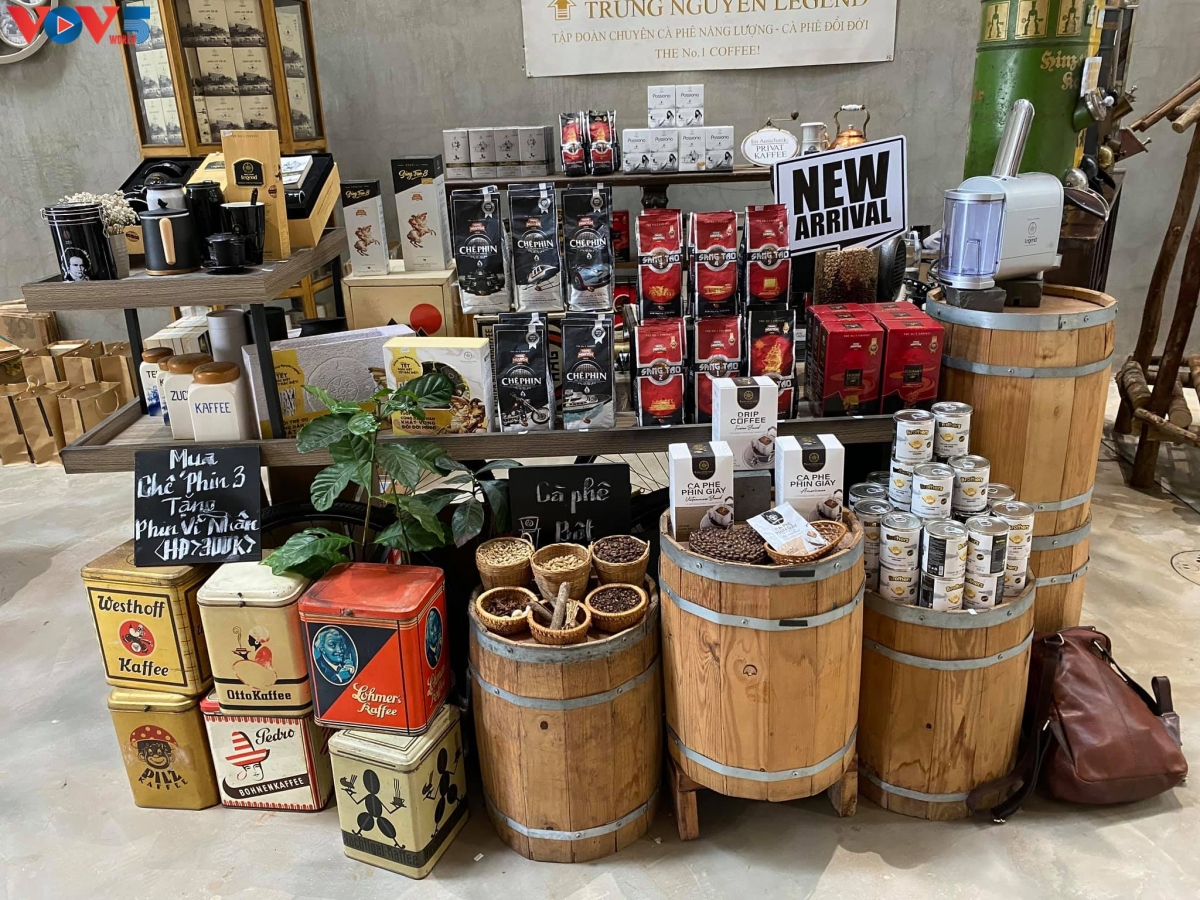 El Museo Mundial del Café en Buon Ma Thuot. (Foto: VOV5)