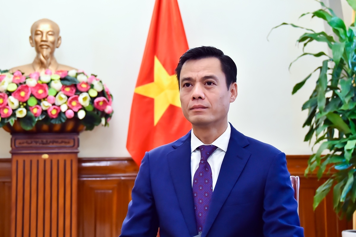 Le vice-ministre des Affaires étrangères Dang Hoàng Giang. Photo: VOV