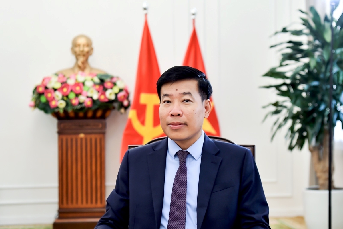 El viceministro de Relaciones Exteriores vietnamita Nguyen Manh Cuong.