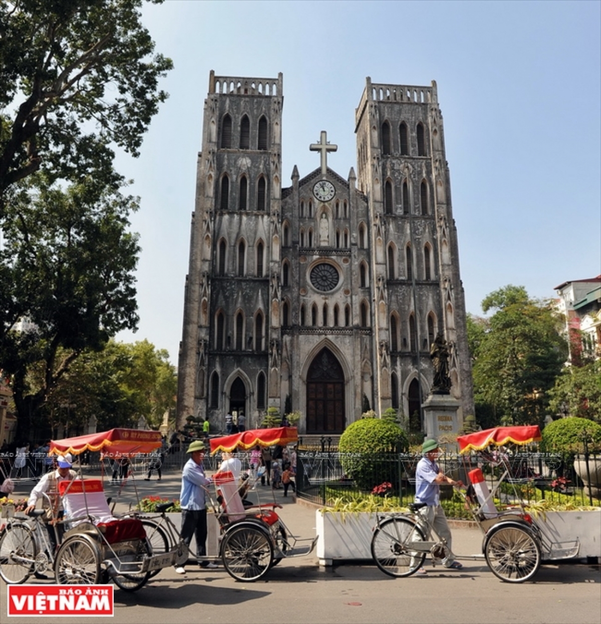 Die Kathedrale von Hanoi. (Foto: vietnam.vnanet.vn)
