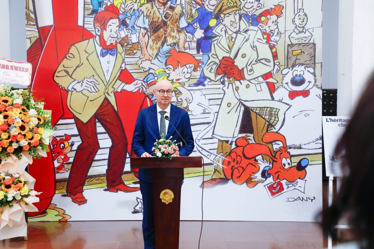 Pierre du Ville, chef de la Délégation Wallonie-Bruxelles au Vietnam. Photo: @delegation.walloniebruxellesauvietnam