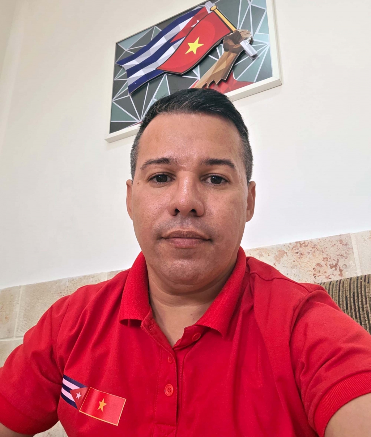El doctor Ruvislei González Sáez, investigador principal del Centro de Investigaciones de Política Internacional (CIPI) de Cuba. Foto: cortesía del autor