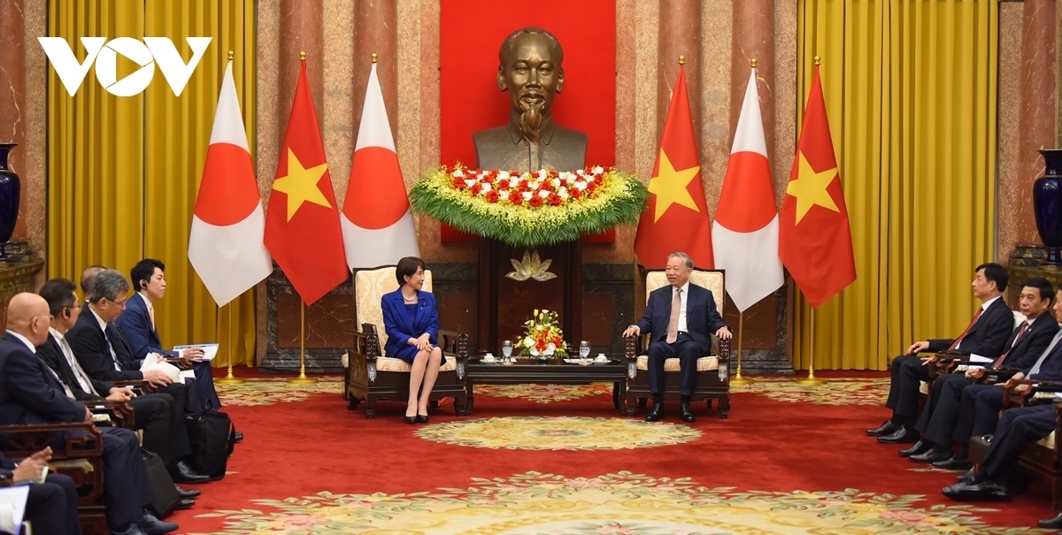 Tổng Bí thư, Chủ tịch nước Tô Lâm hội kiến Thủ tướng Nhật Bản Takaichi Sanae.