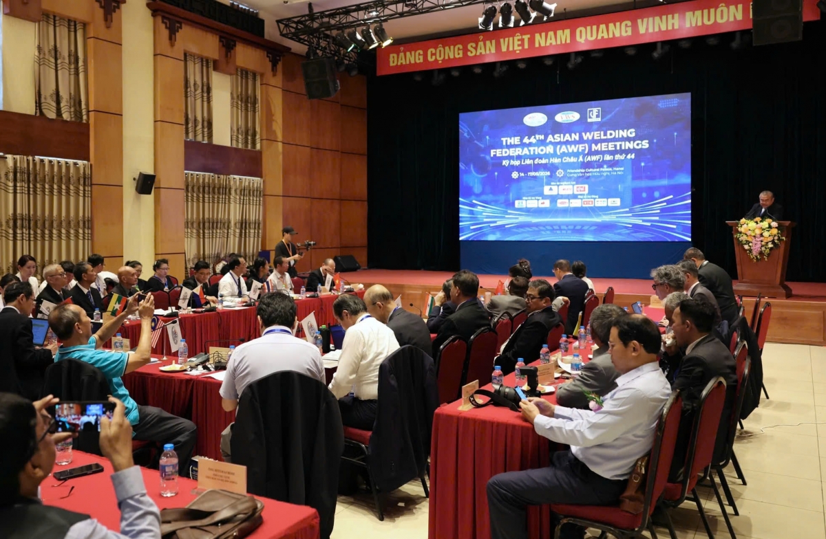 Toàn cảnh Cuộc thi tay nghề hàn quốc tế - Golden Hand Cup 2026. Ảnh: Ngọc Anh