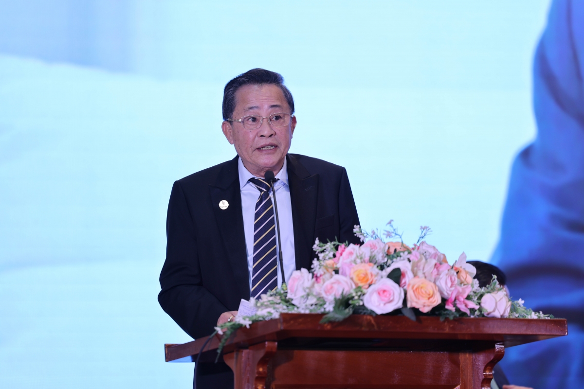 Ketua Asosiasi Pelaku Bisnis Vietnam-Kamboja (VCBA), Oknha Leng Rithy. Foto: VOV