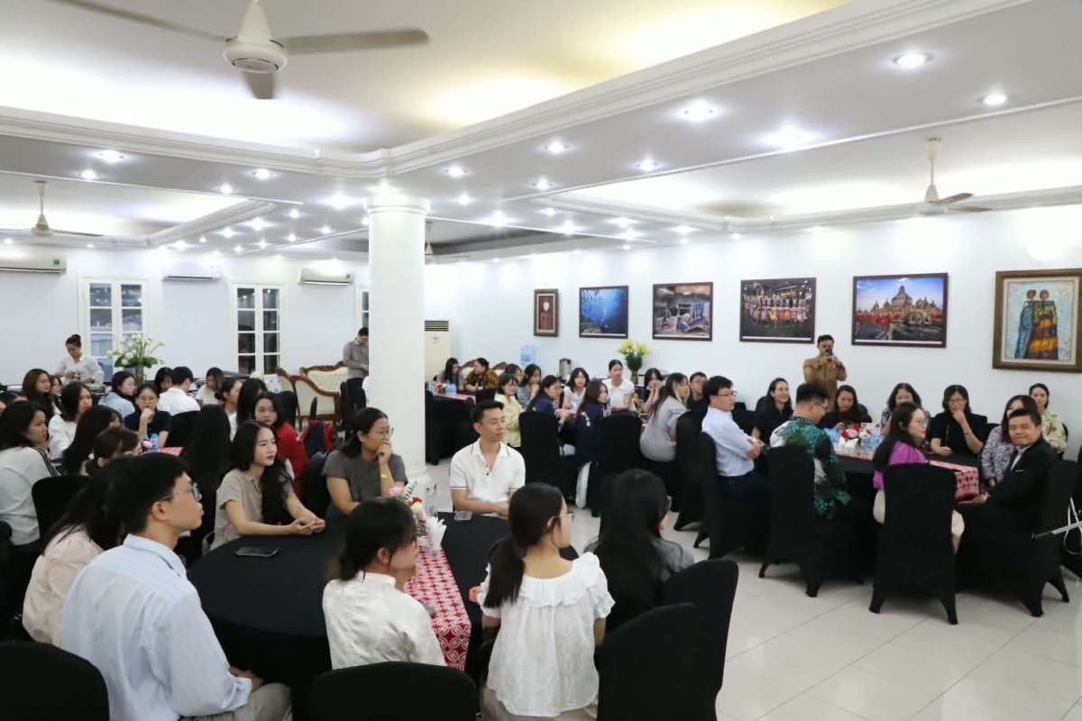 Các khách mời tham gia chương trình - Nguồn ảnh: Đại sứ quán Indonesia tại Việt Nam