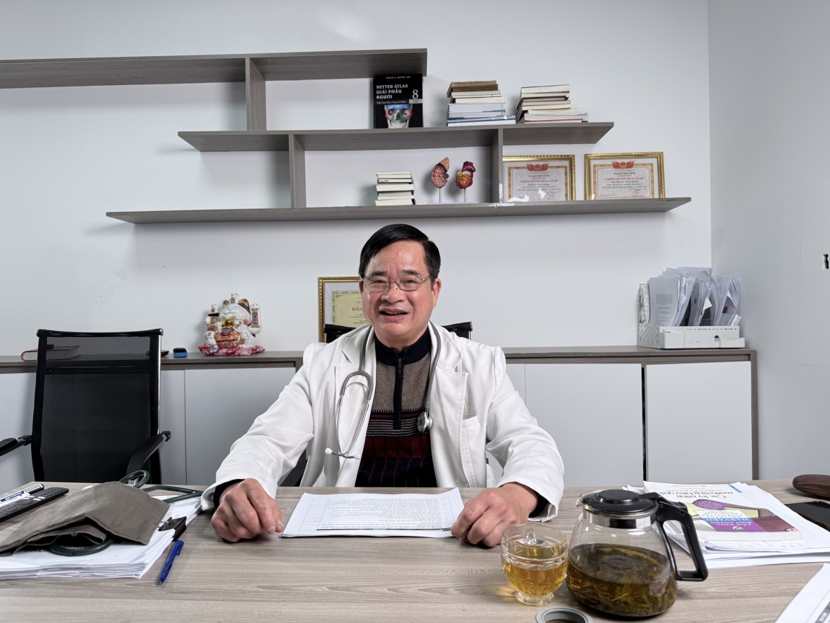 Bác sĩ Nguyễn Xuân Lượng, nguyên Trưởng khoa Dinh dưỡng Bệnh viện E.
