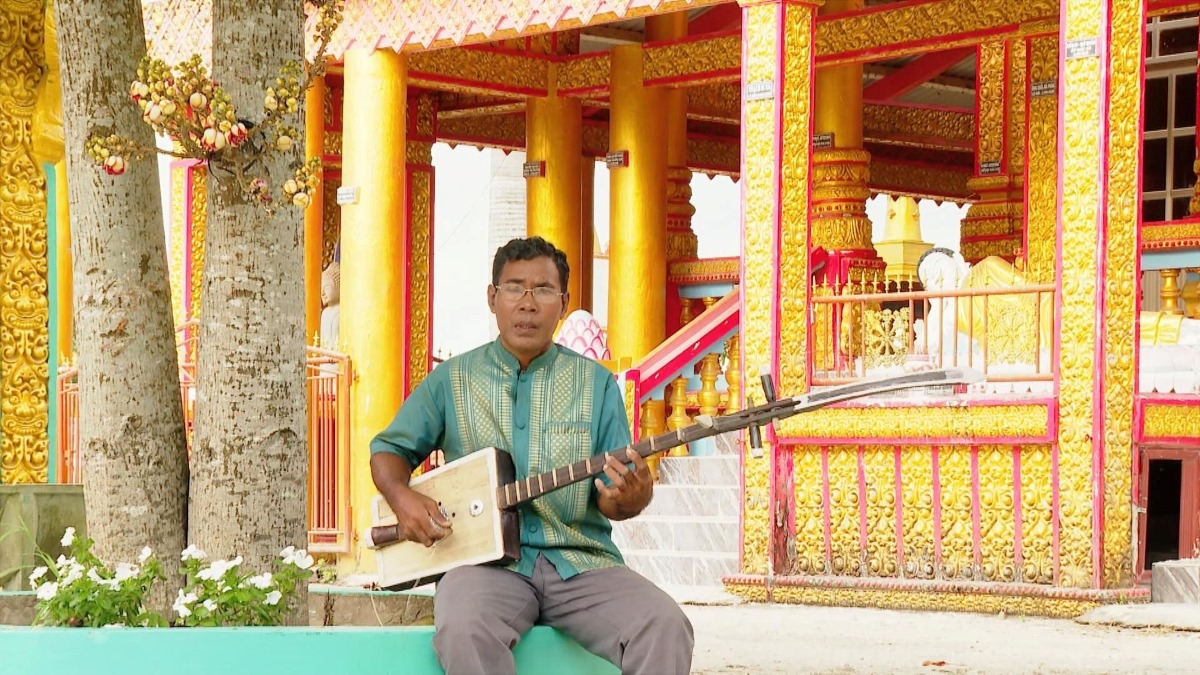 El arte Cham rieng cha pay es preservado por la comunidad Jemer en Vietnam. Foto: Se Ray/VOV