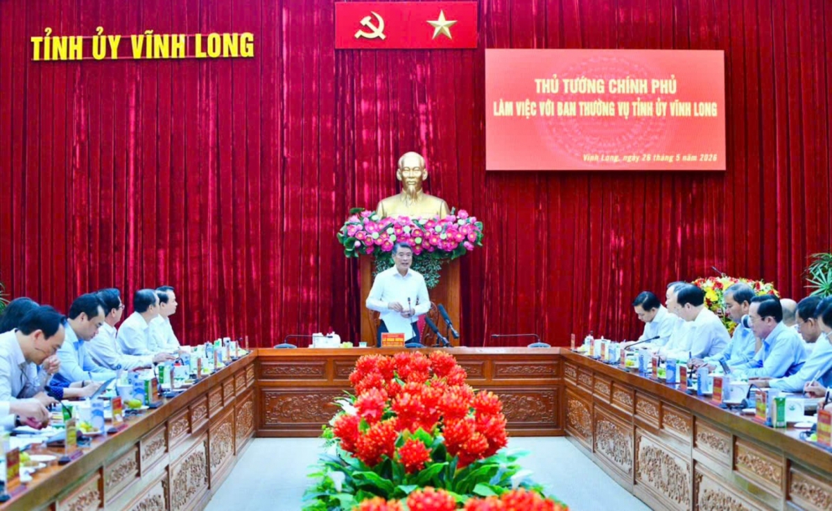 ទិដ្ឋភាពនៃកិច្ចប្រជុំការងារ (រូបថត៖ ឡៃ ហ័រ/VOV)