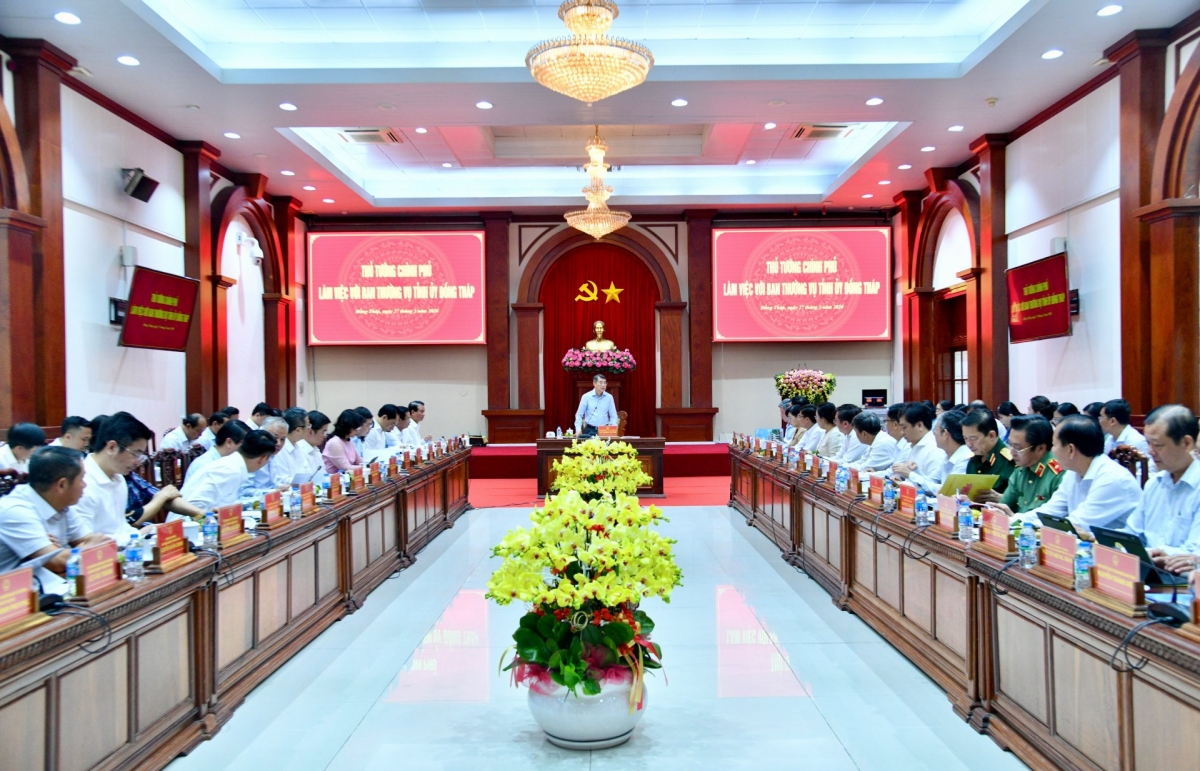 Toàn cảnh buổi làm việc. Ảnh: Lại Hoa/VOV