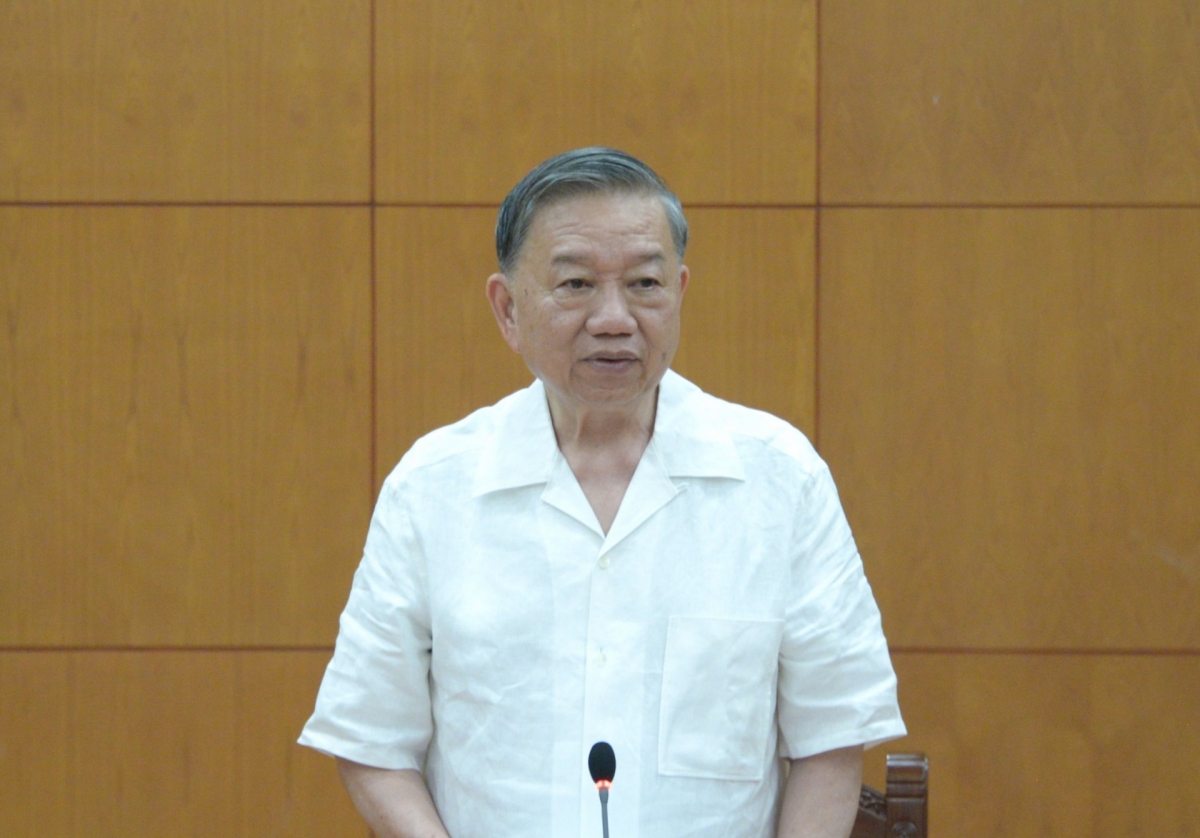 Sekjen, Presiden To Lam (Foto: Van Hieu/VOV)