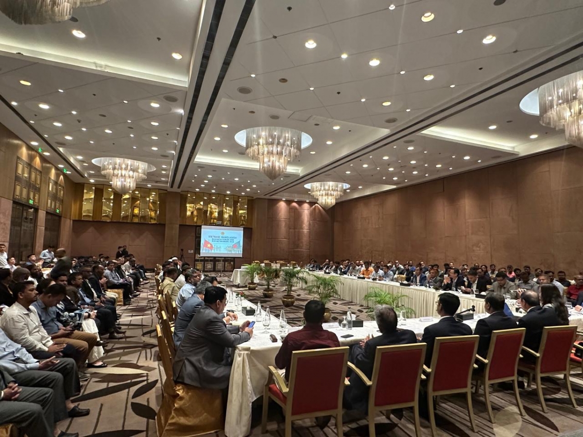 Quang cảnh Diễn đàn - Ảnh: Đại sứ quán Việt Nam tại Bangladesh