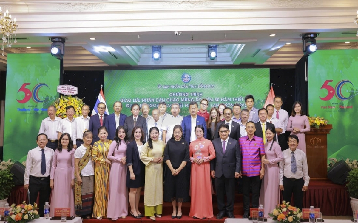 กิจกรรมแลกเปลี่ยนมิตรภาพระดับประชาชนเวียดนาม-ไทยที่จังหวัดด่งนาย (phunuvietnam.vn)
