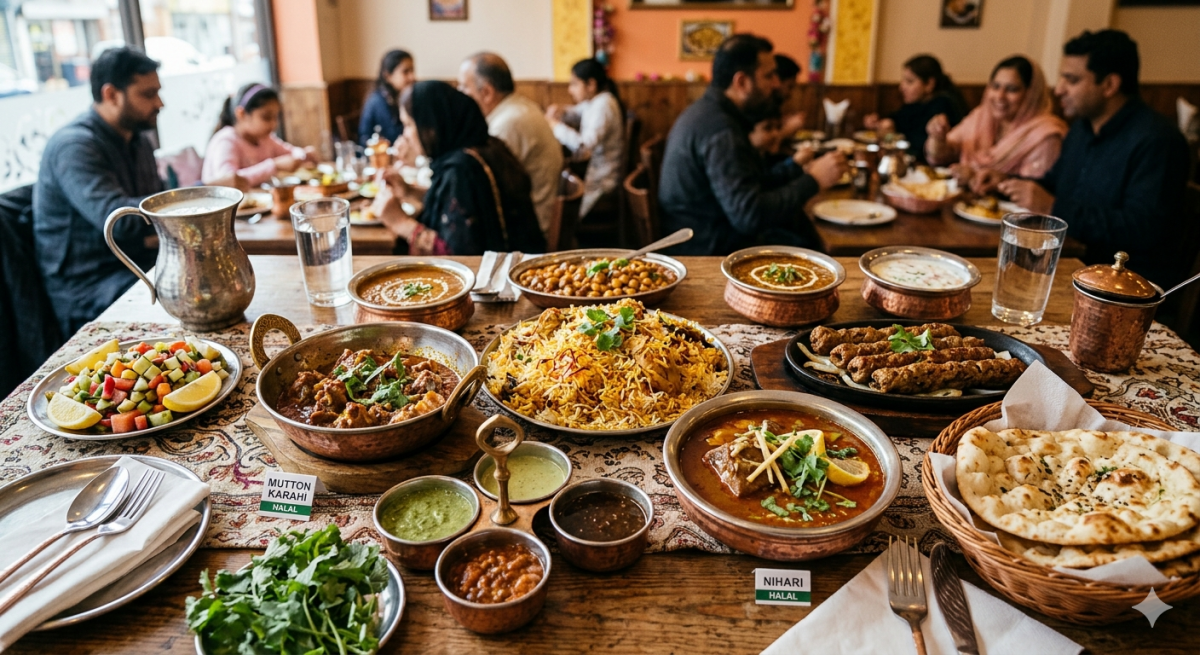 A traditional Pakistani feast (AI-generated photo)