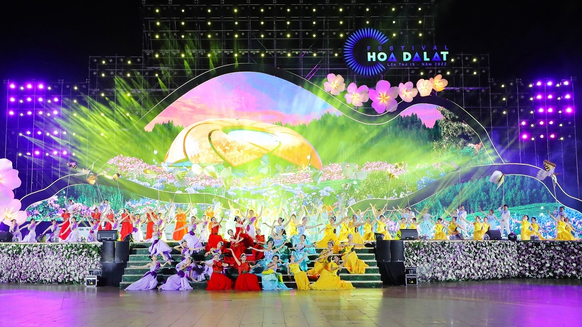 Das Blumenfestival 2022 hinterlässt einen guten Eindruck. (Foto: Chinh Thanh)