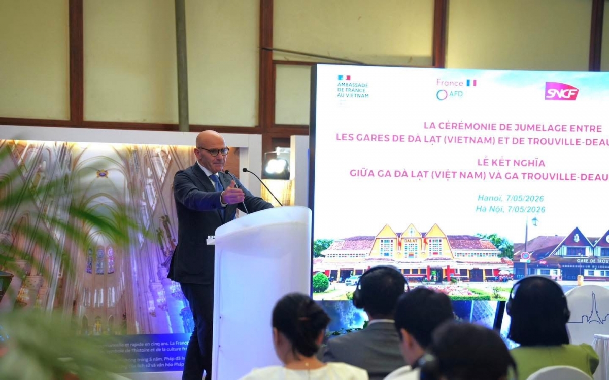 Fabrice Morenon, directeur SNCF international de Hub &amp; Connections. Photo: Ambassade de France