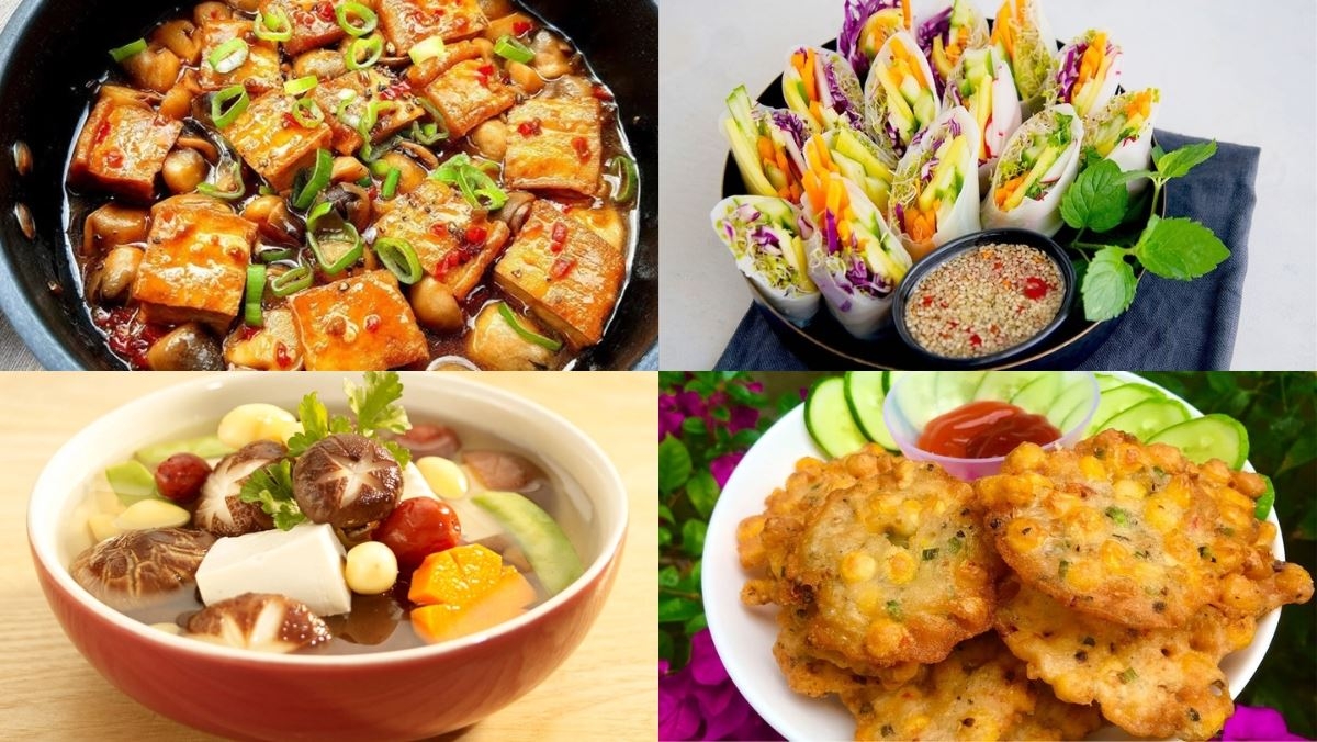 Vegetarian food is popular in Vietnam.