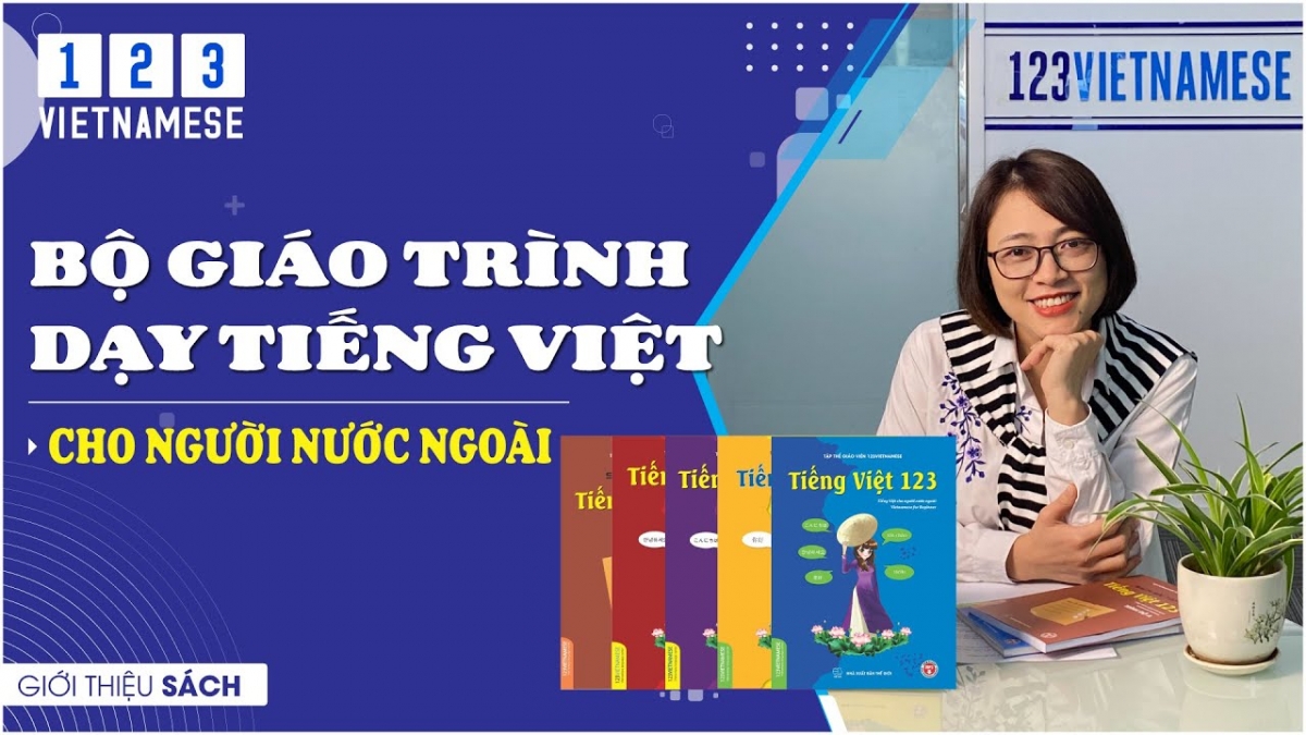 Un ensemble de manuels d'apprentissage de la langue vietnamienne destinés aux étrangers